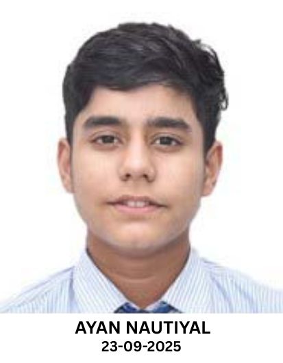 Class XII Topper